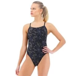 TYR Carbon Hex Cutoutfit Swimsuit -TYR Aqua Affordability tyr carbon hex cutoutfit swimsuit 8