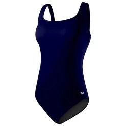 TYR Solid Scoop Neck Controlfit Swimsuit -TYR Aqua Affordability tyr solid scoop neck controlfit swimsuit 2
