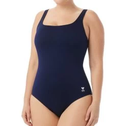 TYR Solid Scoop Neck Controlfit Swimsuit