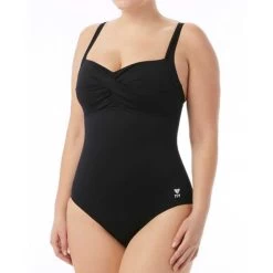 TYR Twisted Bra Controlfit Solid Swimsuit