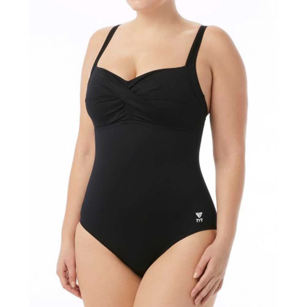 TYR Twisted Bra Controlfit Solid Swimsuit 1 TYR Twisted Bra Controlfit Solid Swimsuit